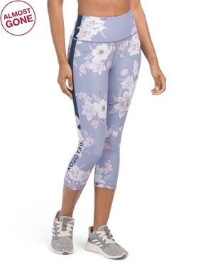 WITH Peloton High-Rise Capri, Wild Flower Legging, XS, New! Retail $78
